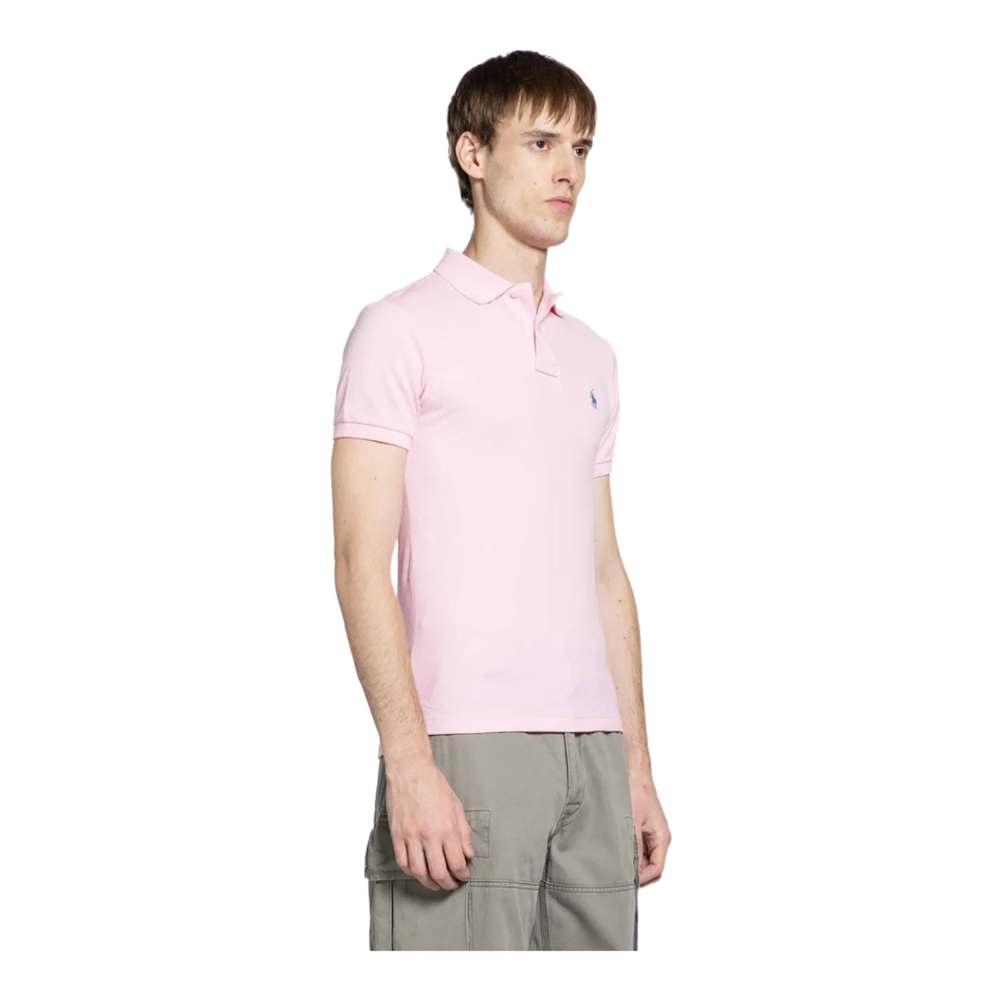 Custom Slim Fit Interlock Polo Shirt