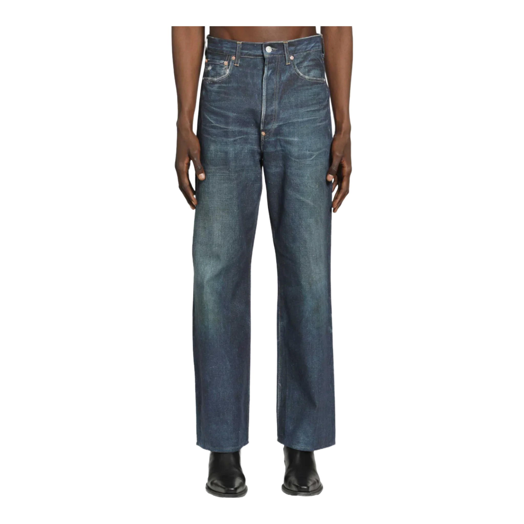 Printed Logo Denim Jeans
