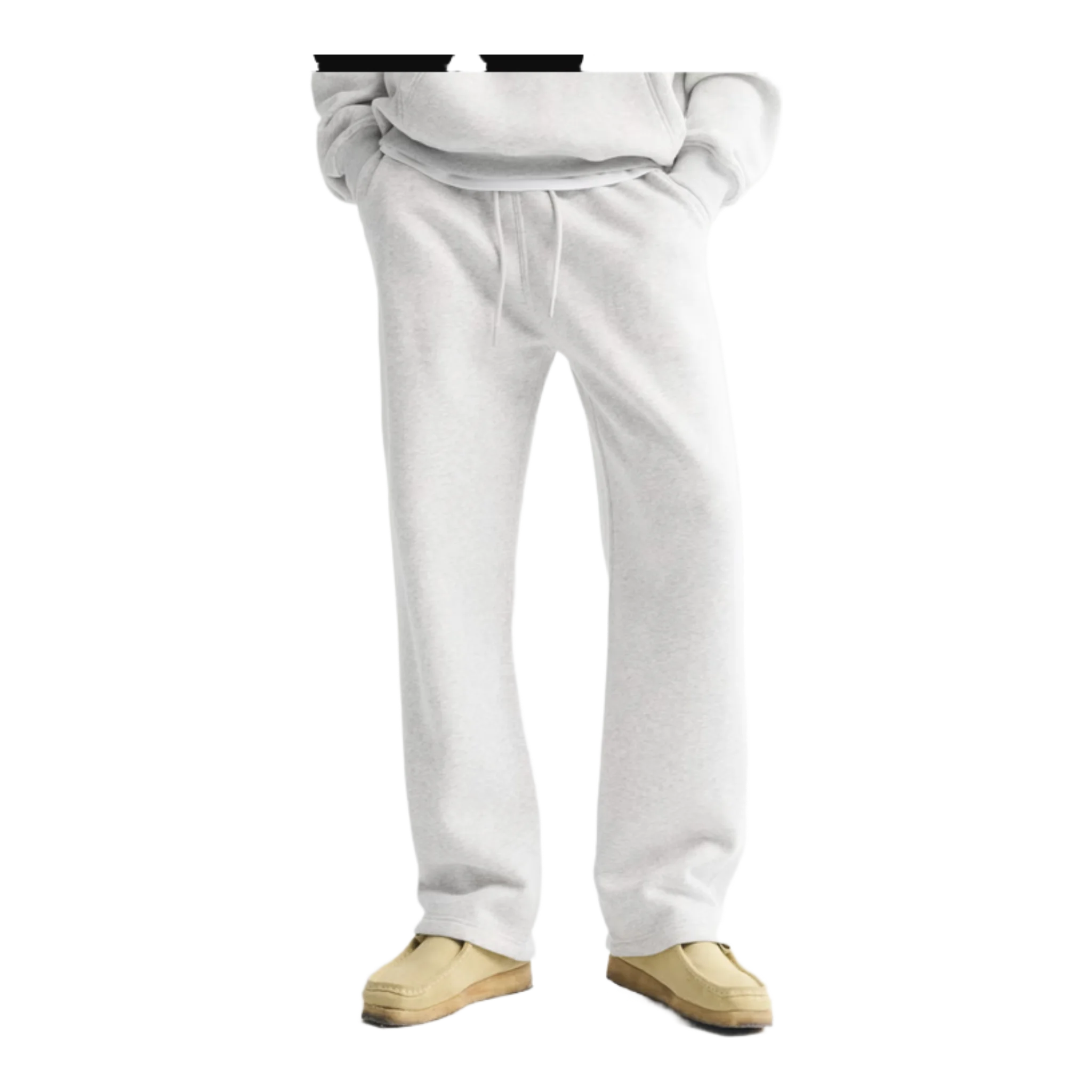 Essential Baggy Open Hem Sweatpants