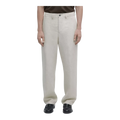 Lightweight linen trousers with herringbone detail