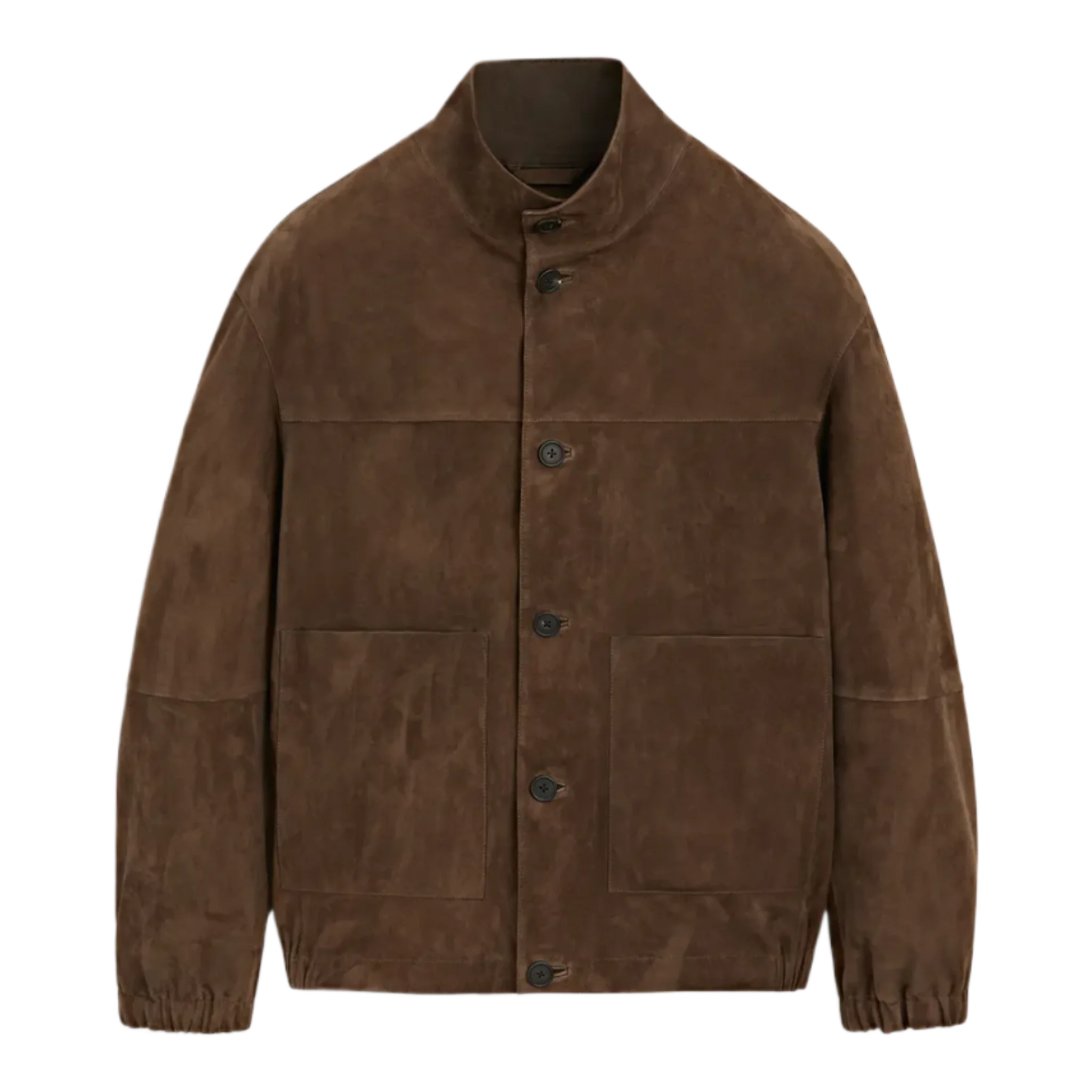 Suede leather jacket