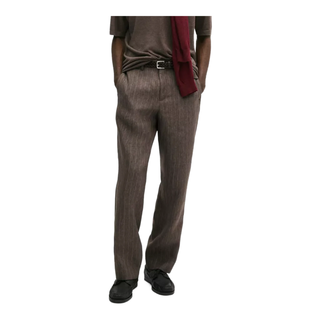 Striped Linen Trousers