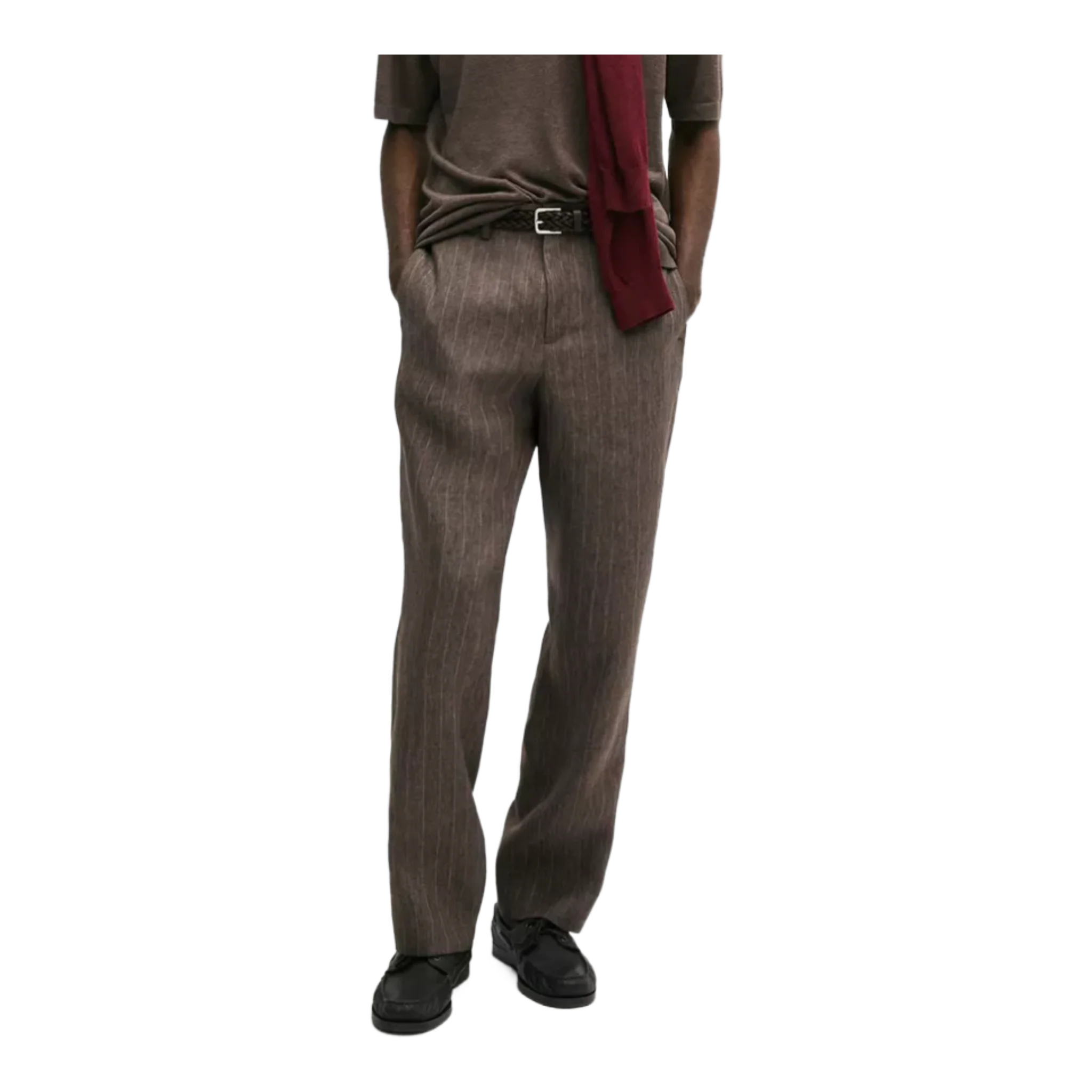 Striped Linen Trousers