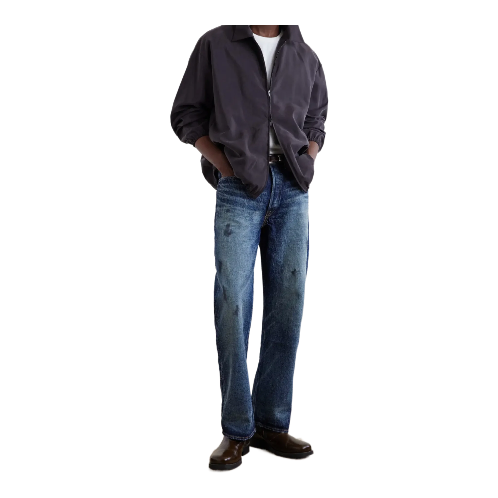 Fear Of Dark Straight-Leg Jeans