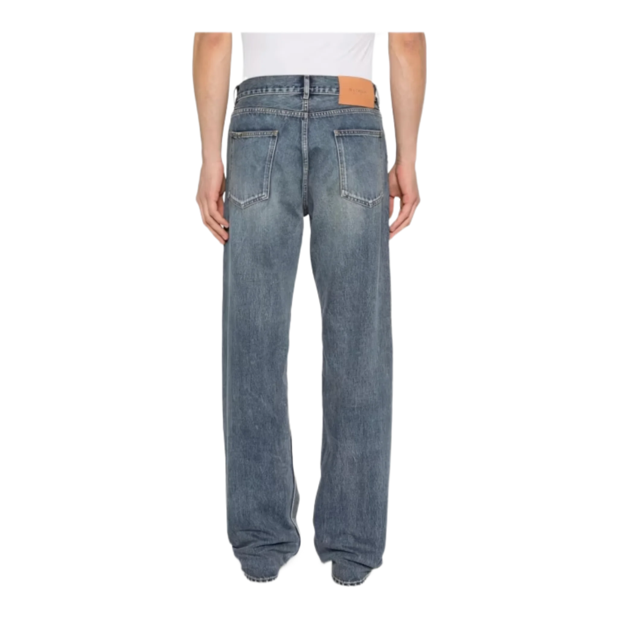 Straight-leg Jeans