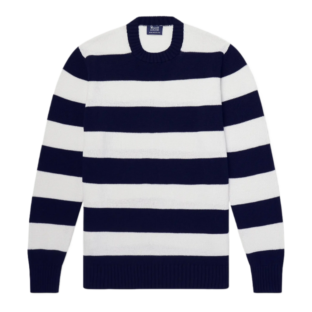 Striped Cotton Sweater