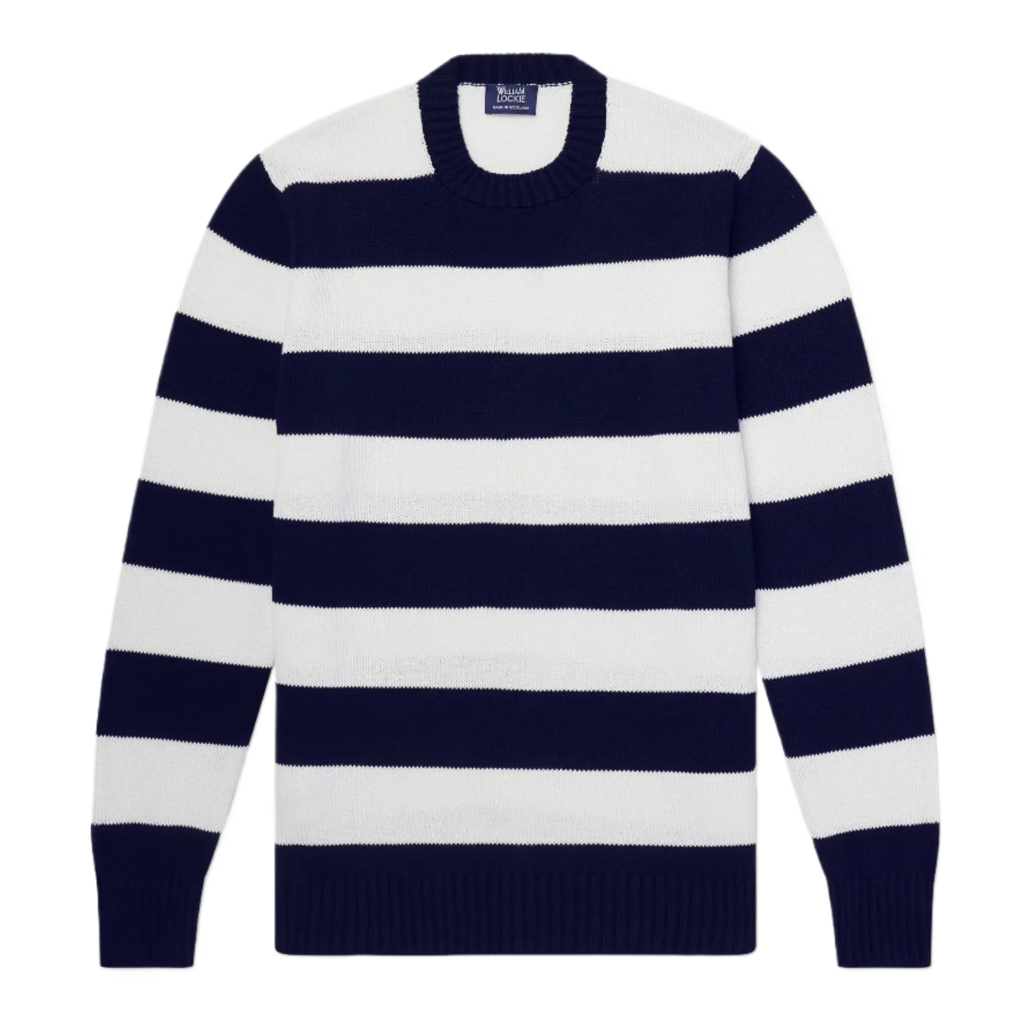 Striped Cotton Sweater