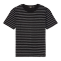 Striped Cotton-Jersey Jacquard T-Shirt