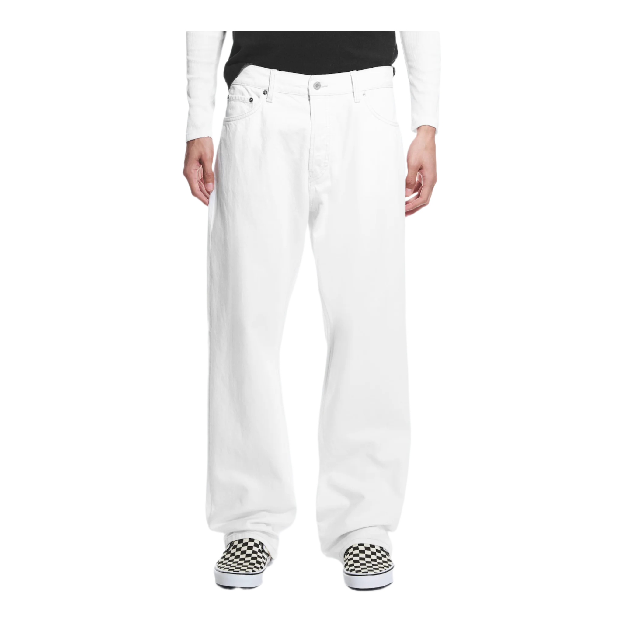 Meteor Low Rise Relaxed Straight Jeans