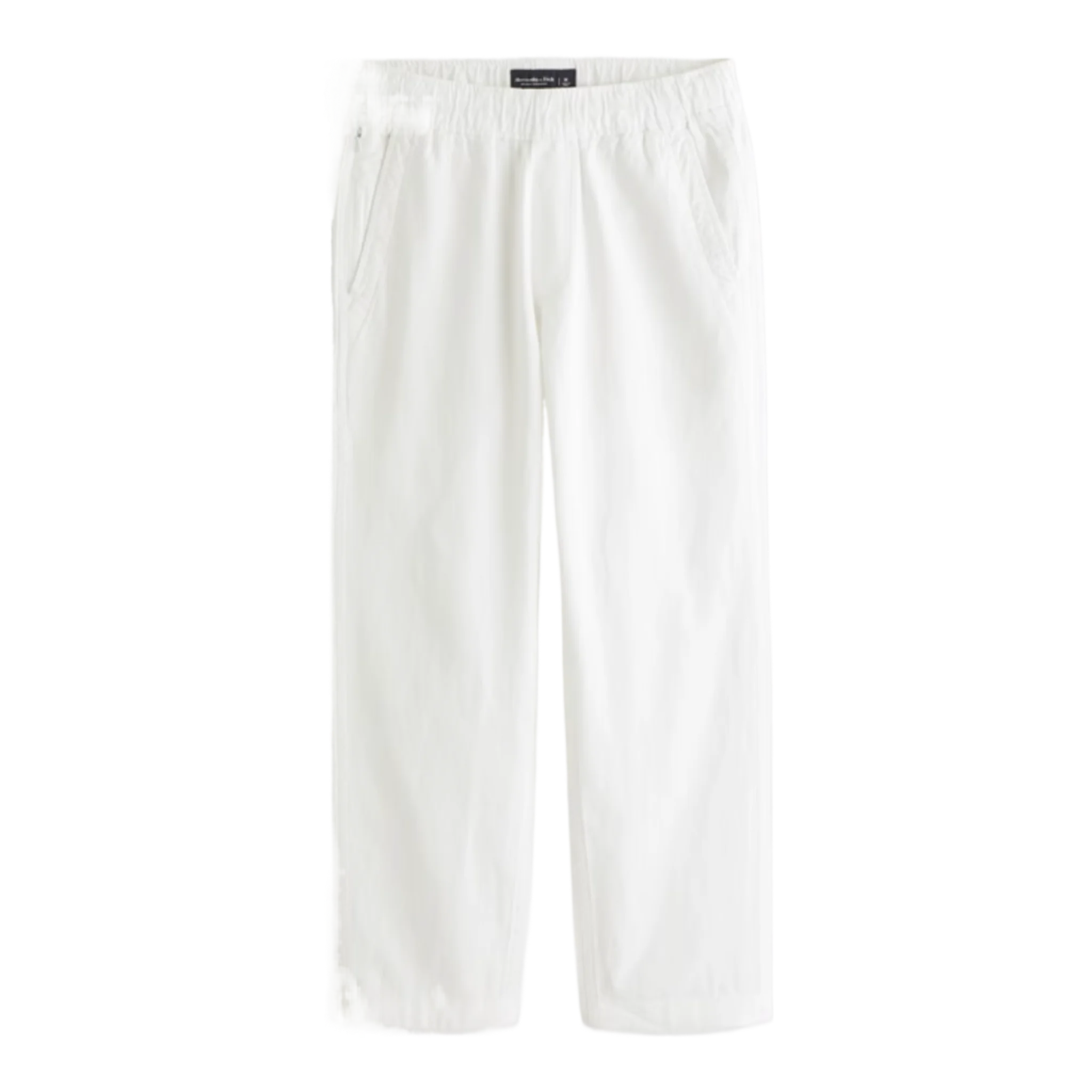 Linen-Blend Pull-On Pant