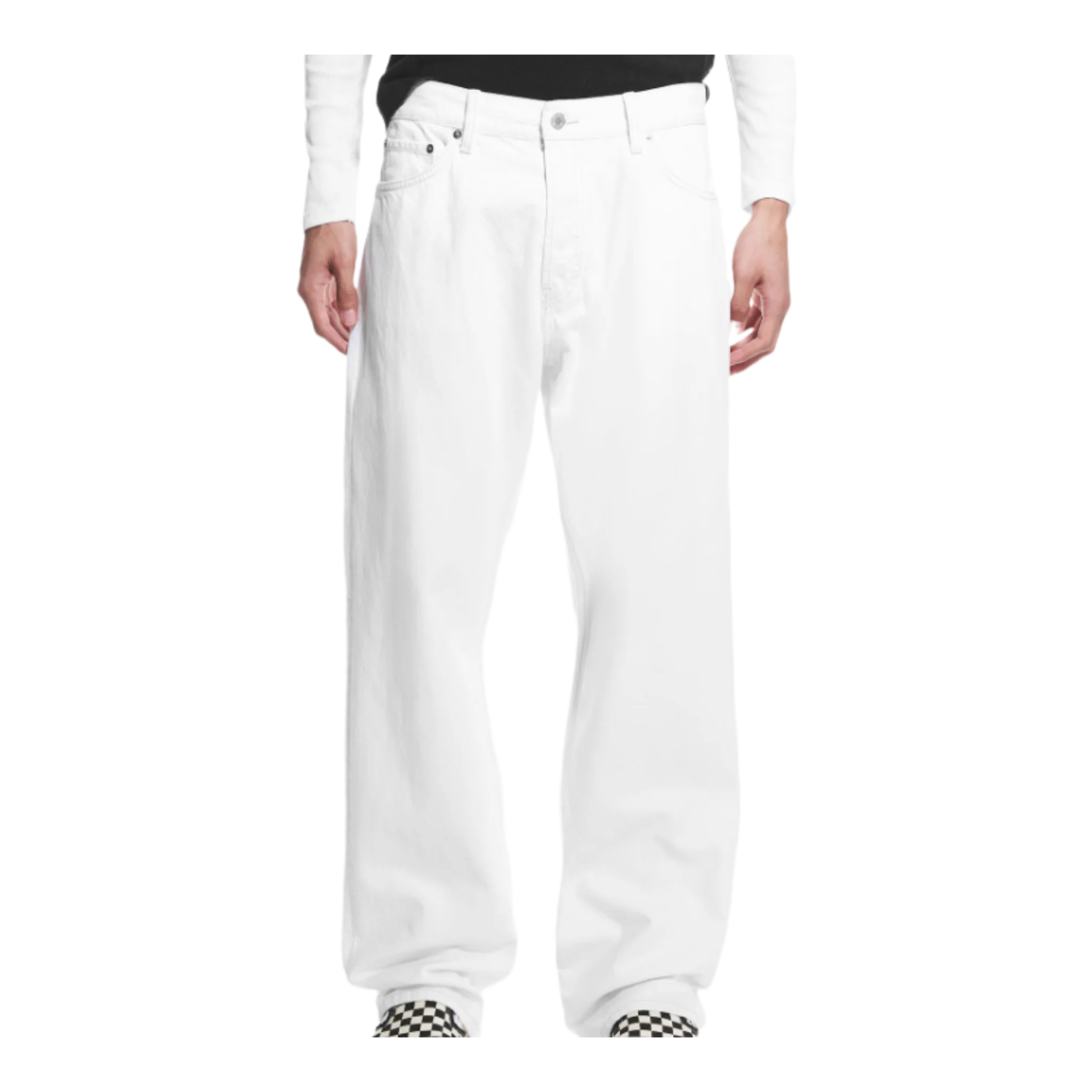 METEOR LOW WAIST RELAXED STRAIGHT JEANS