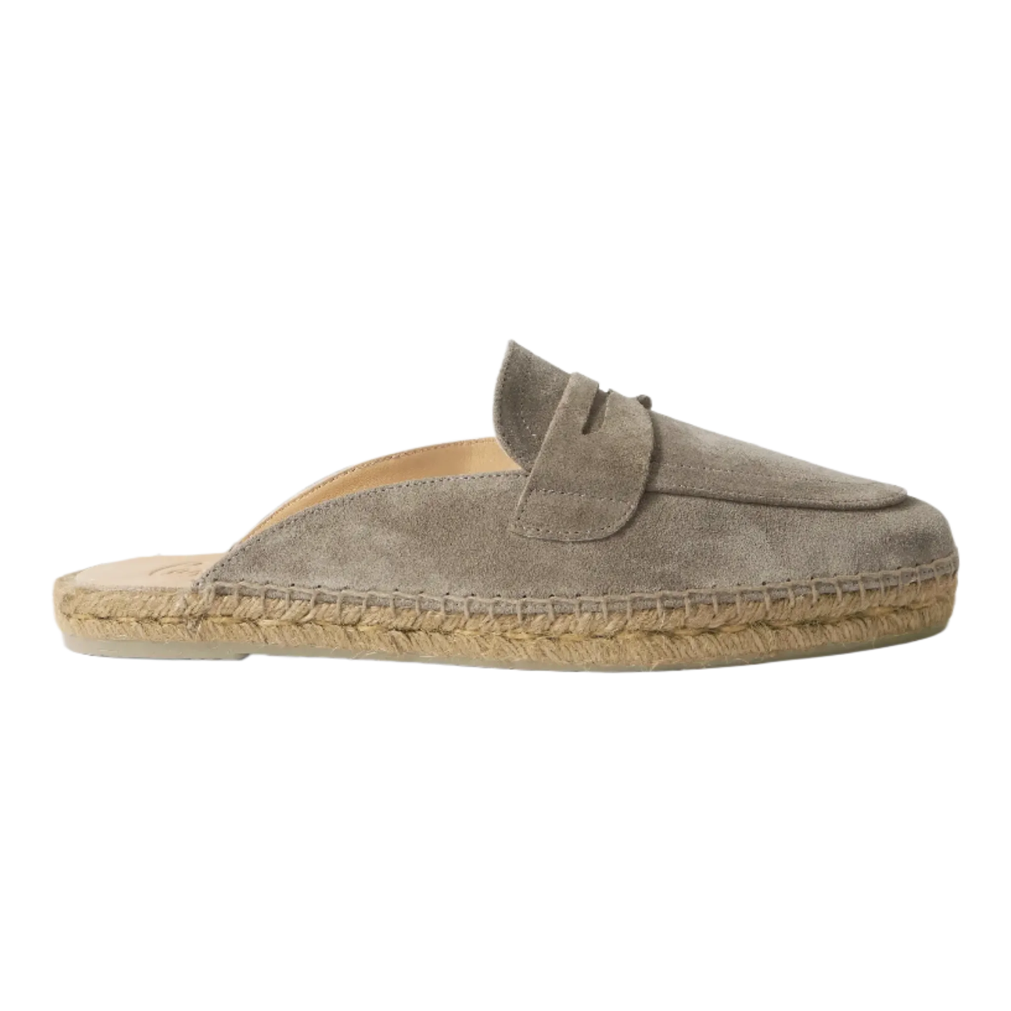 Nando Suede Backless Espadrilles