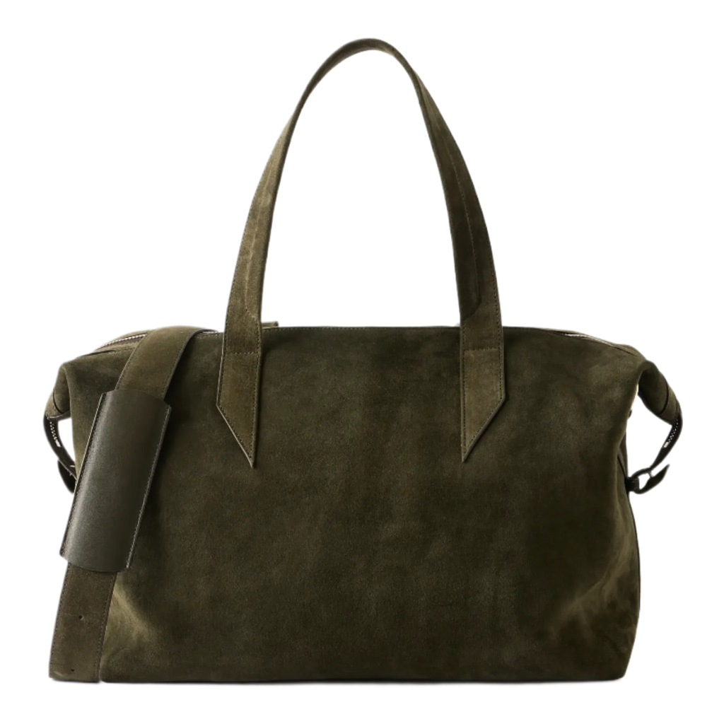 Nomad suede weekend bag