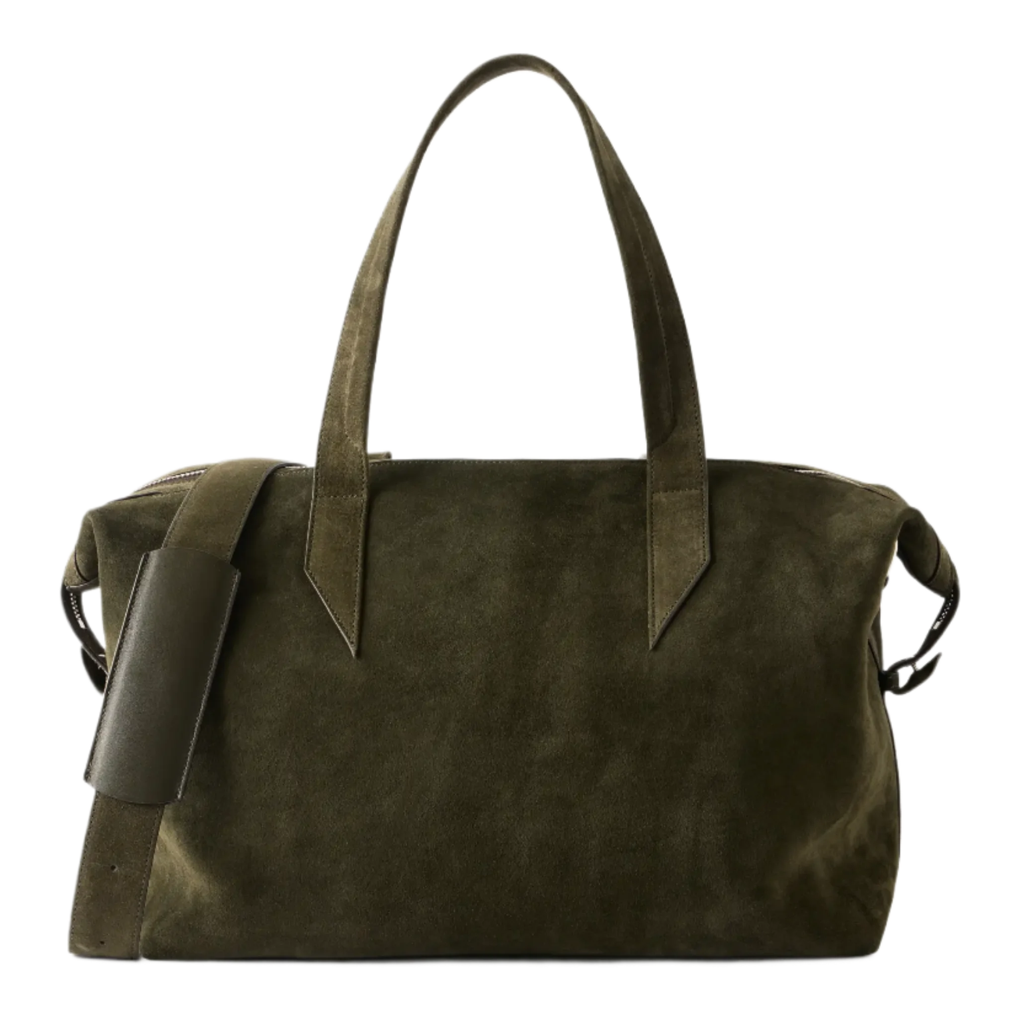 Nomad suede weekend bag