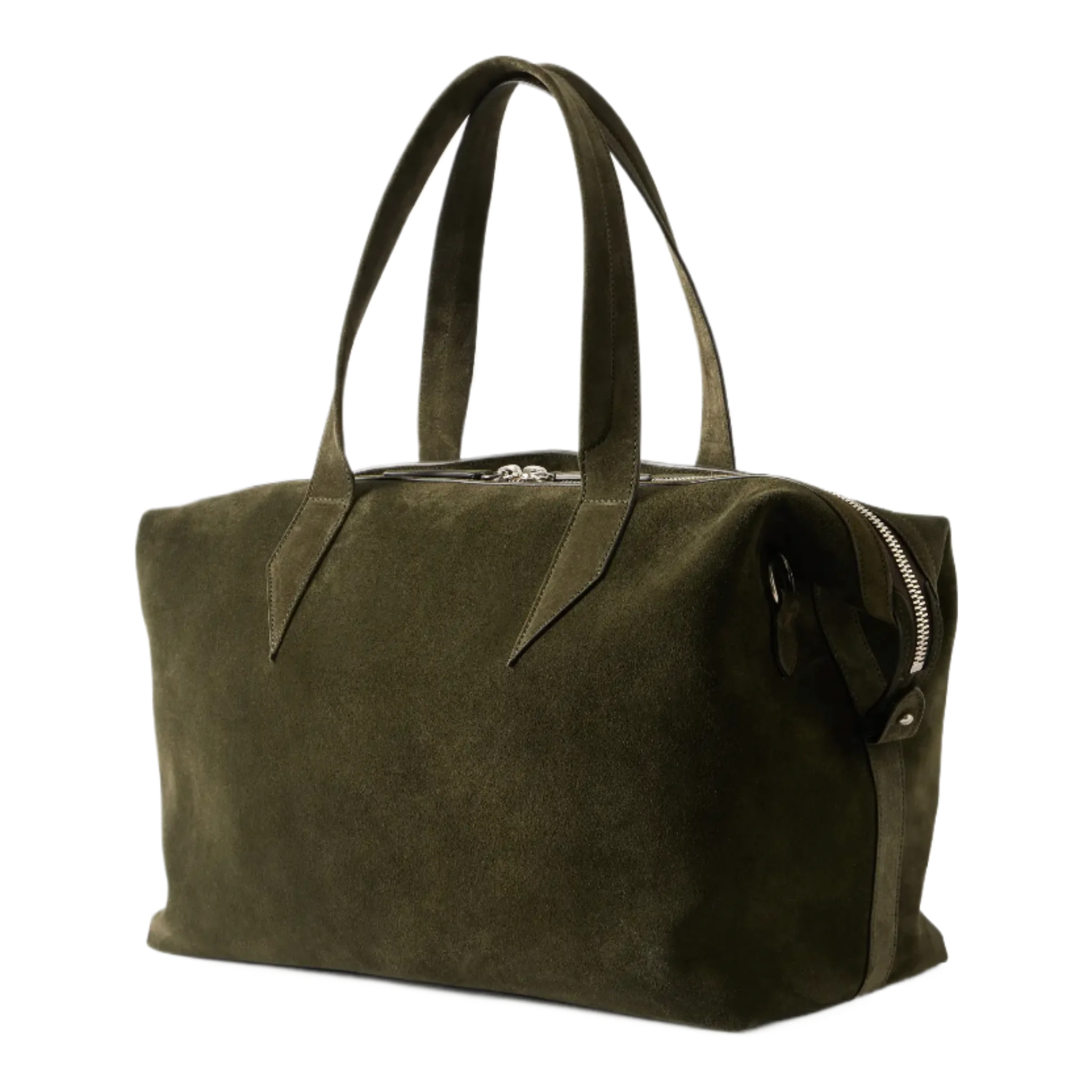Nomad suede weekend bag