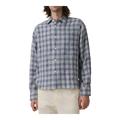 Juan Blue Check Linen Shirt