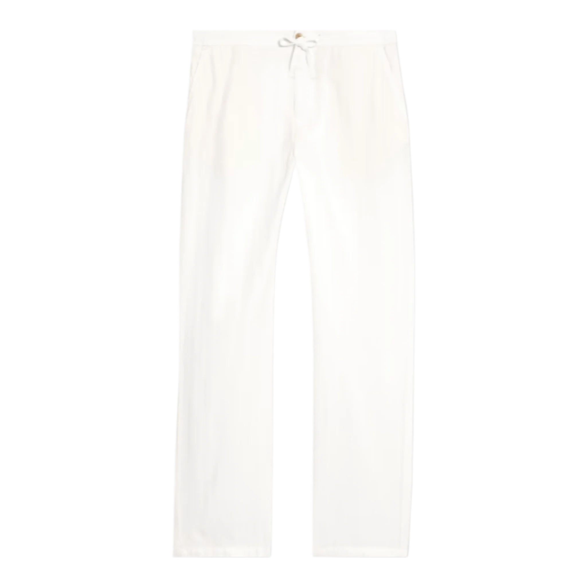 Mendes striped lyocell, linen and cotton-blend pants