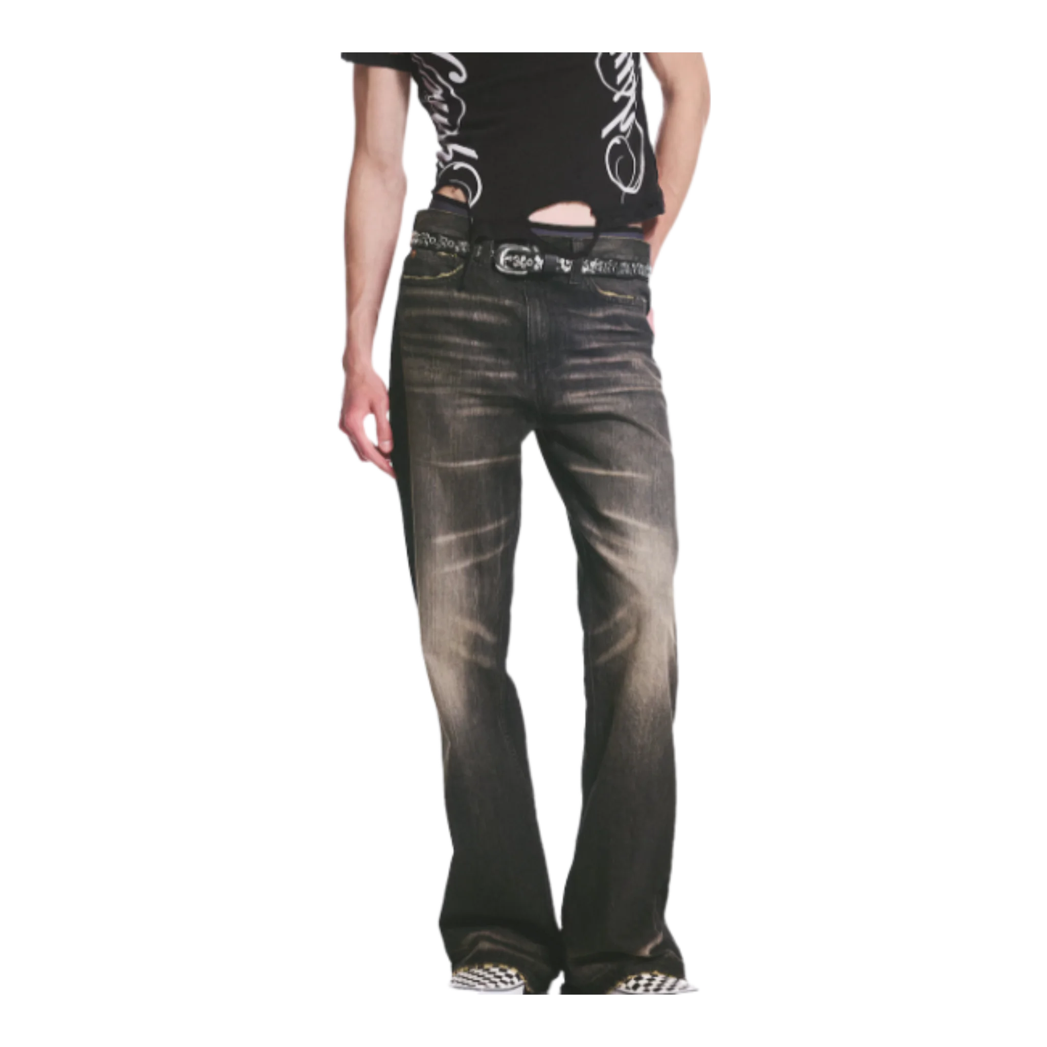 Boo Bootleg Low Waist Regular Bootcut Jeans