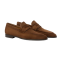 Diezma II Brown Suede Loafers