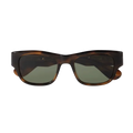 Shasta D-frame tortoiseshell acetate polarized sunglasses
