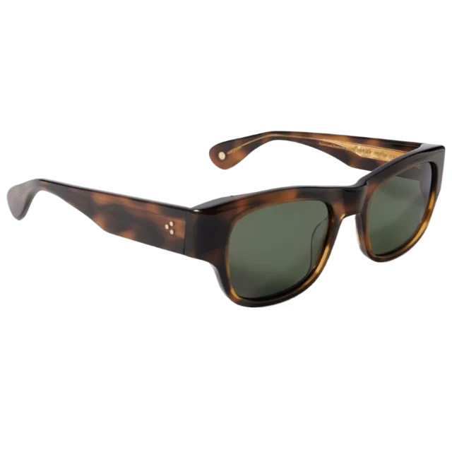 Shasta D-frame tortoiseshell acetate polarized sunglasses