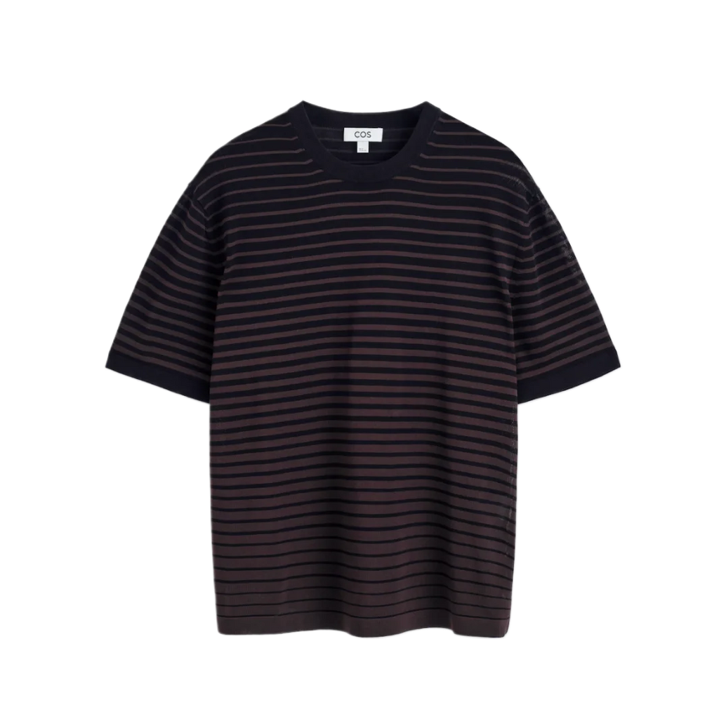 Striped Cotton Jersey T-Shirt