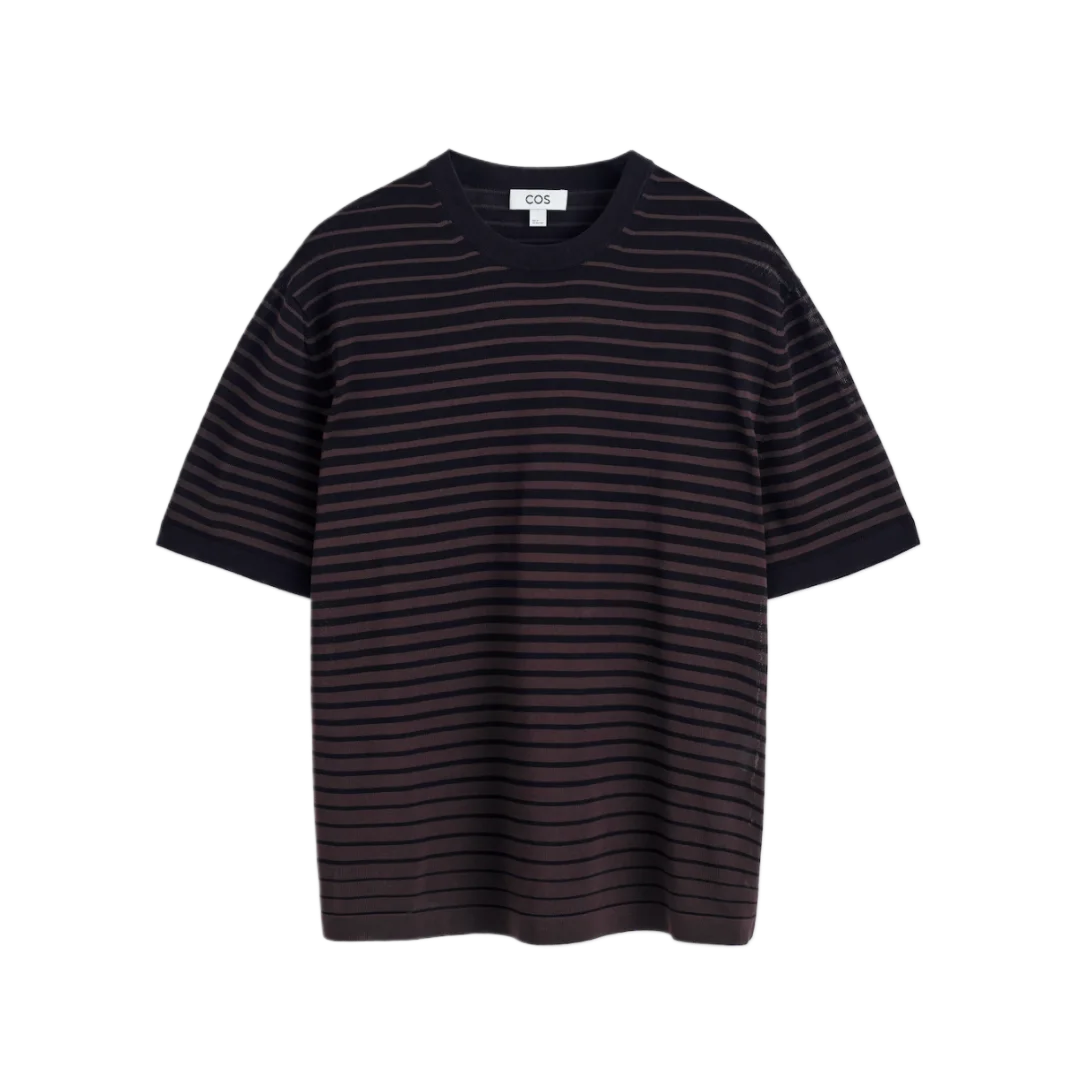 Striped Cotton Jersey T-Shirt
