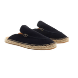 Manuel Blue Suede Espadrilles