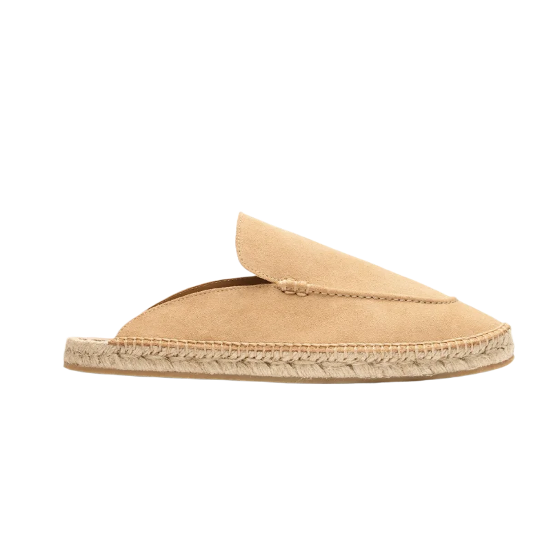 Manuel Beige Suede Espadrilles