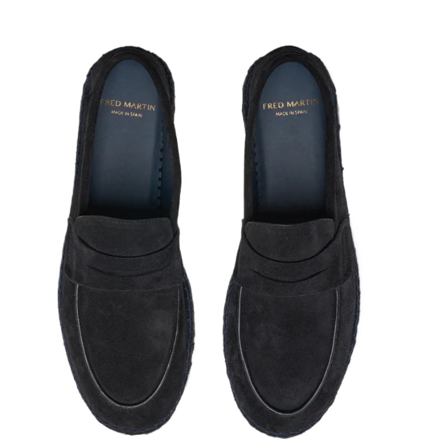 Midnight Suede Loafers