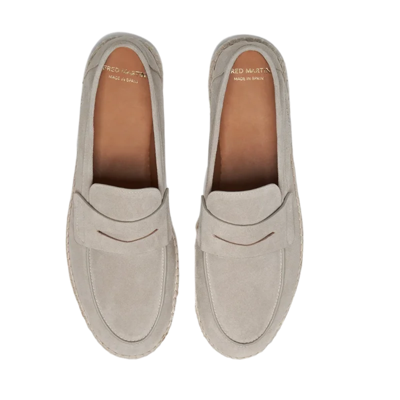 Sand Suede Loafers