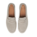 Sand Suede Loafers