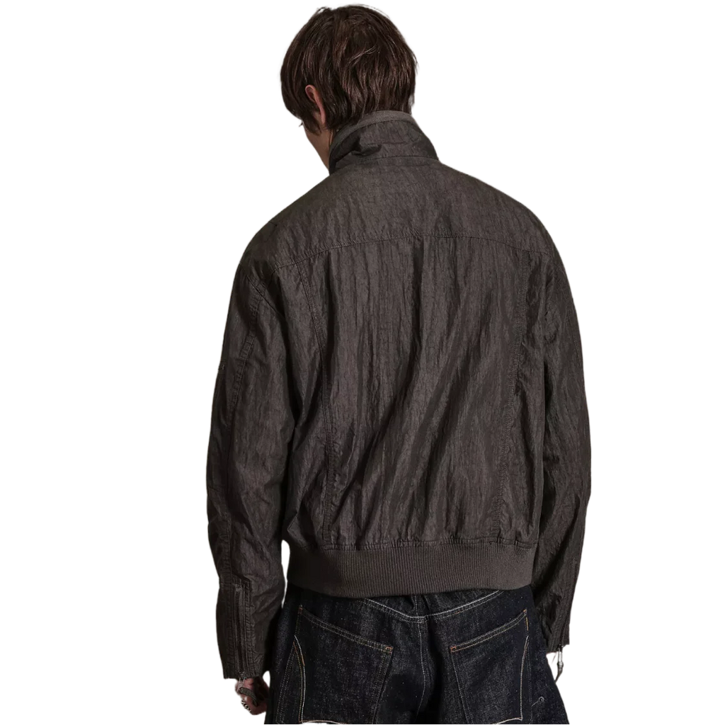 Archivis Buckled Funnel Neck Nylon Jacket