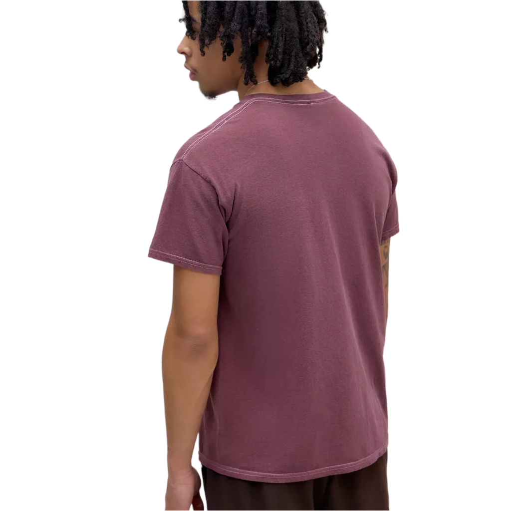 UO Burgundy Drop Out Graphic T-Shirt