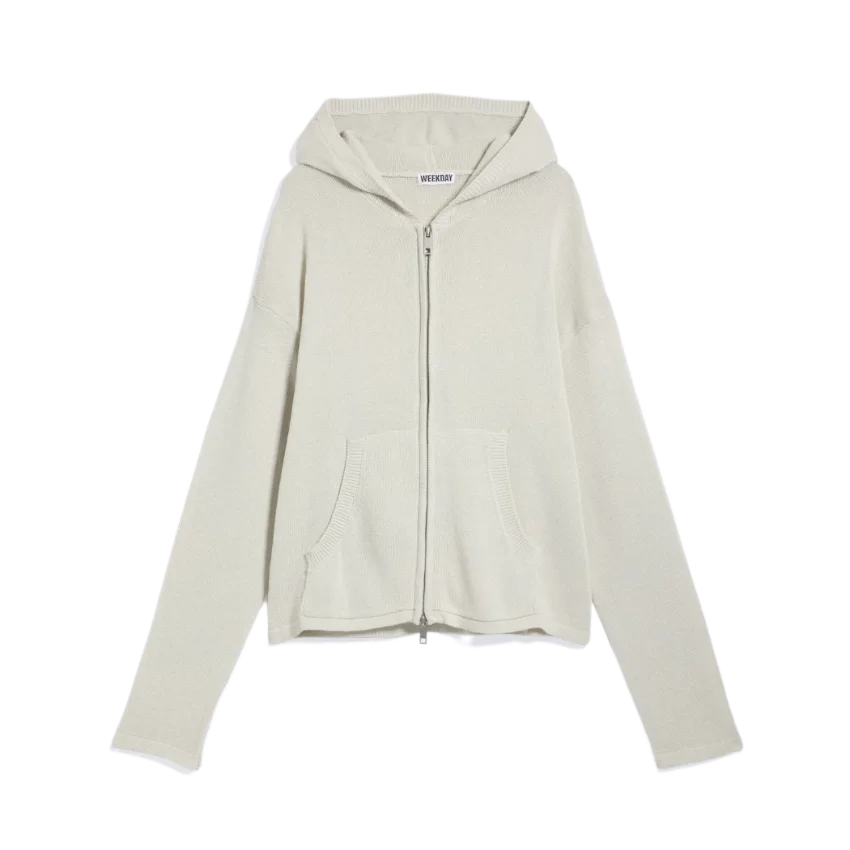 Knitted Zip Hoodie