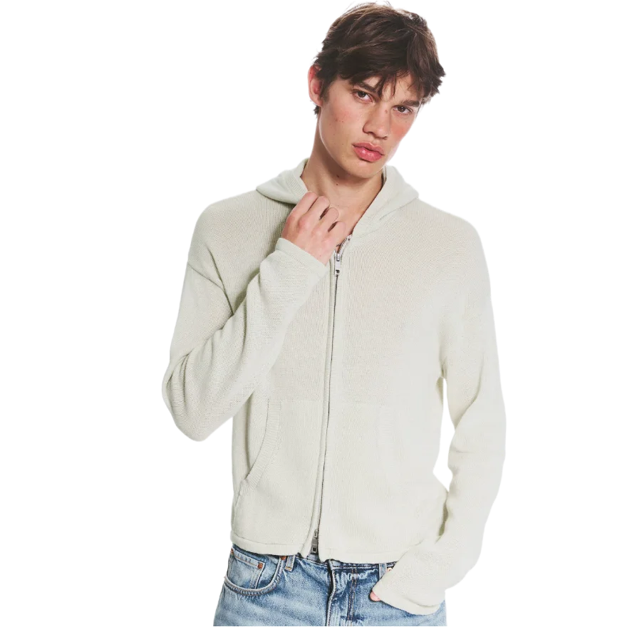Knitted Zip Hoodie
