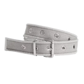 Cotton Canvas Belt with Eyelets