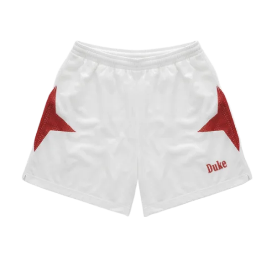 Duke Plus White + Red Short