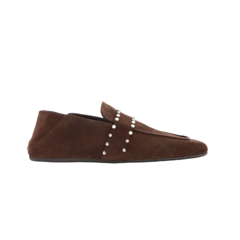 Rupert Studs Suede Loafers