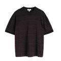Striped Knitted Cotton T-Shirt