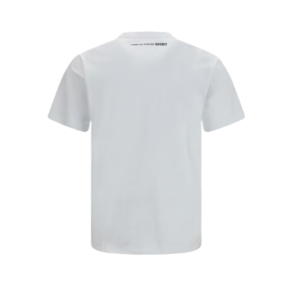 White Cotton Sportswear T-Shirt