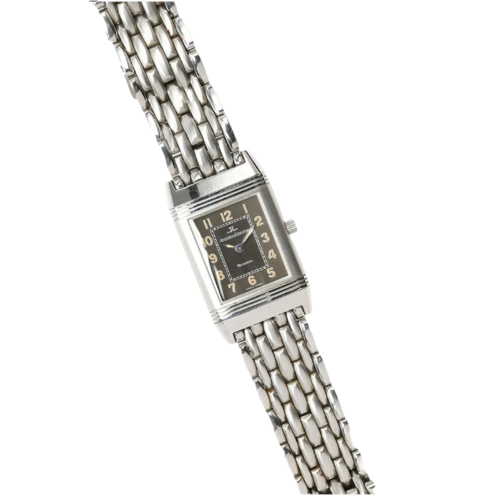 Reverso 20mm Ref. 261.8.86 Rare Black Dial Manual Watch