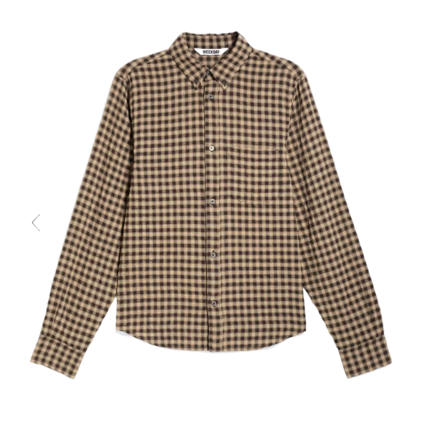 Structured Long Sleeve Buttoned Shirt