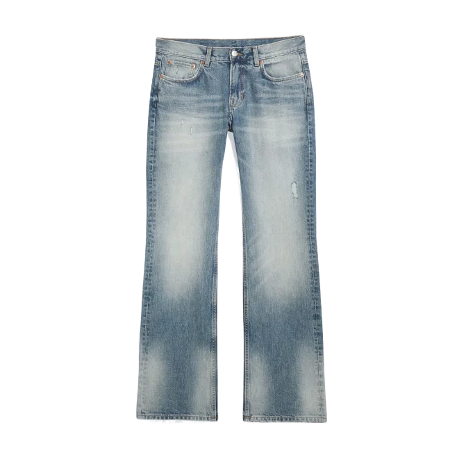 Sky Low Waist Regular Bootcut Jeans