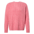 Cable-knit sweater