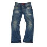 Jude Blue Mid Wash Bootcut Jeans