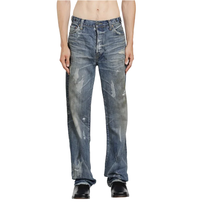 7031076 Mid Wash Jeans