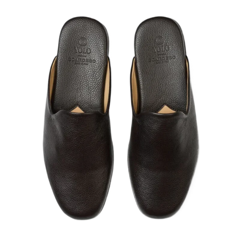 Atlas Travel Slipper Dark Brown