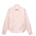 Cotton Shirt with Triangle Logo