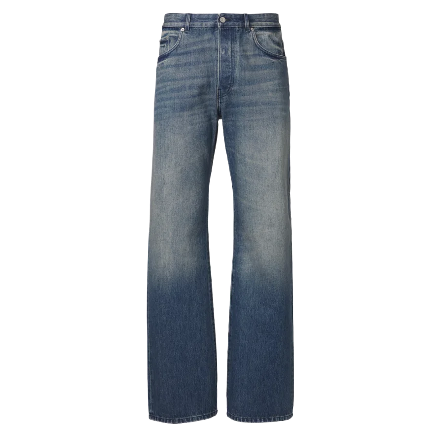 Faded Straight Jeans